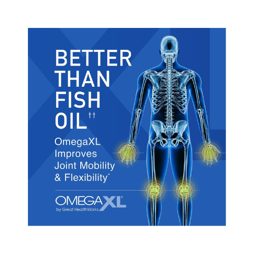 OmegaXL® Joint & Muscle Support Drug-Free Supplement 120 Softgels