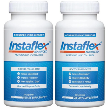 Instaflex Advanced Joint Support with UC-II Collagen & Herbal Blend – 30 Capsules (2 Pack)
