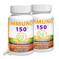 150 Complete Immune Support Supplement 150 Veg Capsules 2 Pack by Immuno